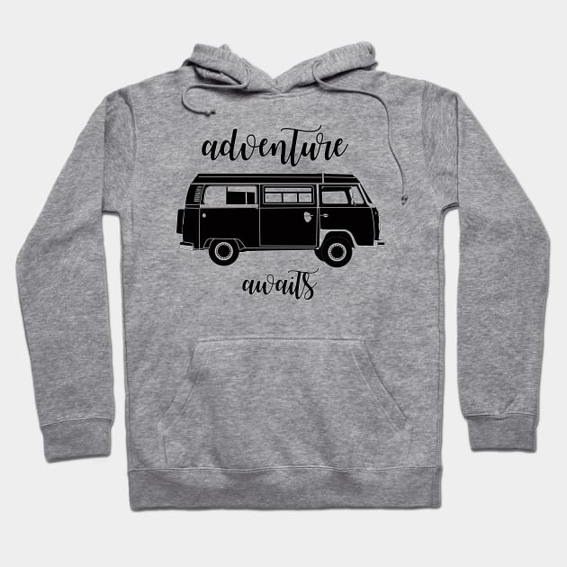 adventure awaits Hoodie by BekimART